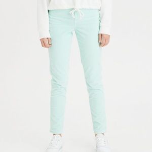 America Eagle Soft Stretchy Mom Jeans